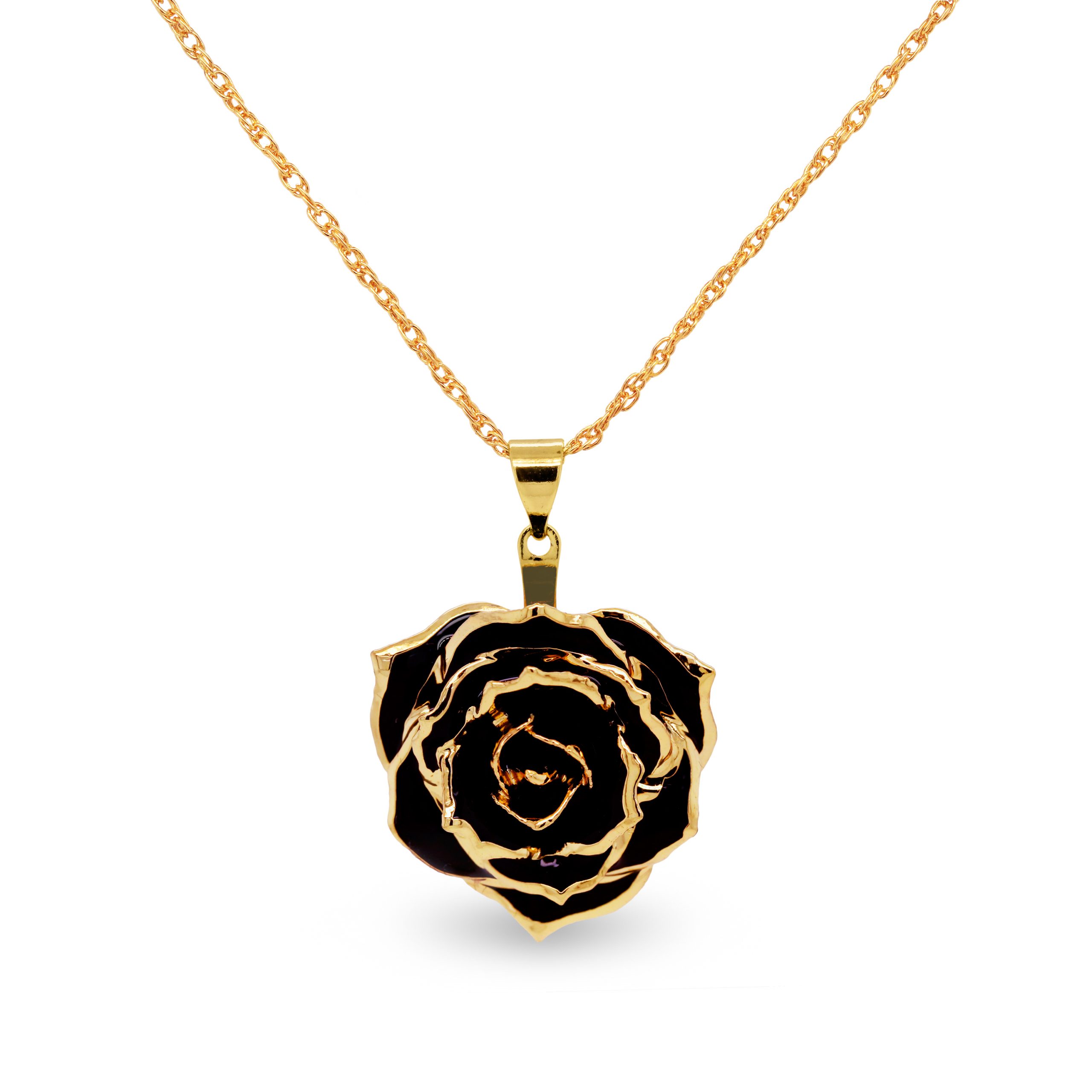 Amazon.com: Black Heart Rose Thorns Pendant Punk Goth Metal Heavy Duty  Necklace : Clothing, Shoes & Jewelry