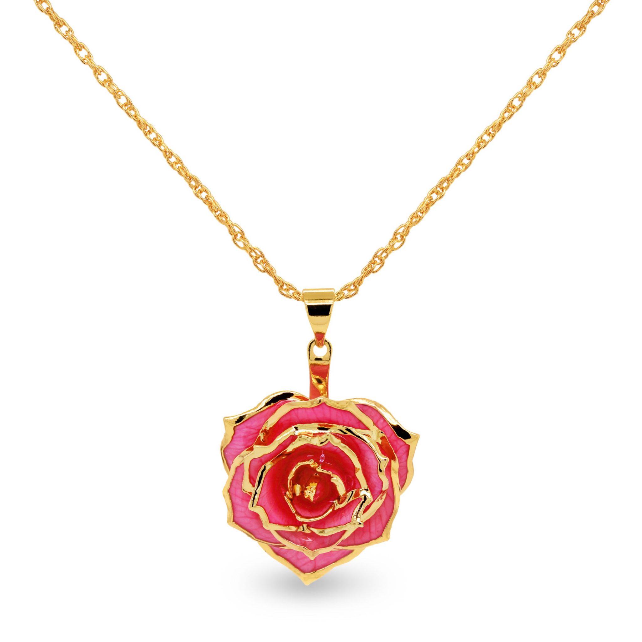 Pink Perfection Eternal Necklace - Symbol of Love and Hope