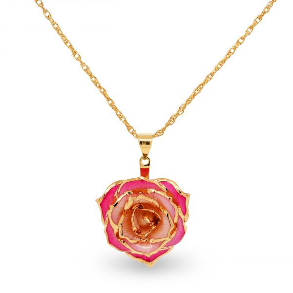 Peaches and Cream Eternal Necklace – Eternal Rose